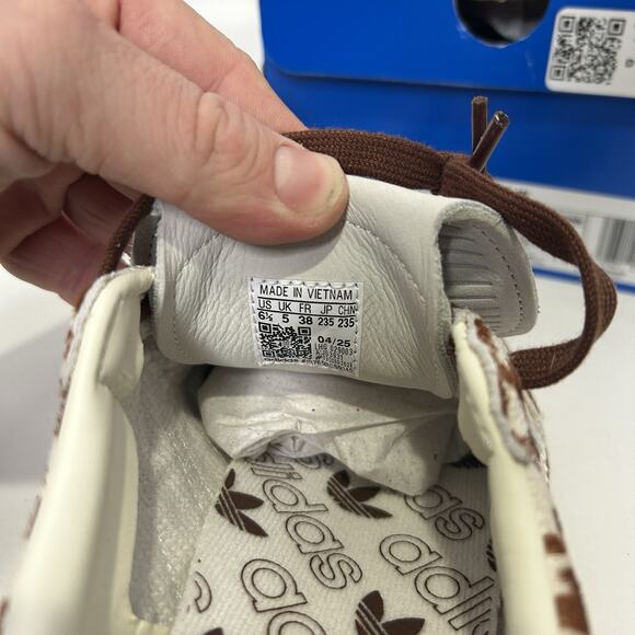 adidas Women's Samba LT Cow Print Pack “Brown” - Picture 6 of 6